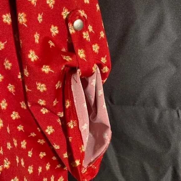 Juniper-Lime Women's Long Sleeve Blouse (Size: M) - Picture 6 of 6